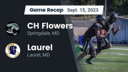 Recap: CH Flowers  vs. Laurel  2023