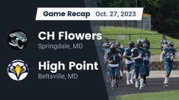 Recap: CH Flowers  vs. High Point  2023