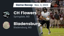 Recap: CH Flowers  vs. Bladensburg  2023