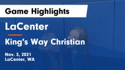 LaCenter  vs King's Way Christian  Game Highlights - Nov. 3, 2021