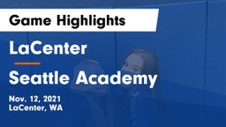 LaCenter  vs Seattle Academy Game Highlights - Nov. 12, 2021