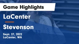LaCenter  vs Stevenson   Game Highlights - Sept. 27, 2022