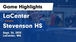 LaCenter  vs Stevenson HS Game Highlights - Sept. 26, 2023