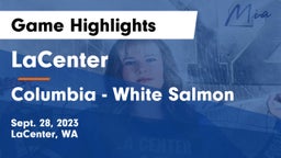 LaCenter  vs Columbia - White Salmon Game Highlights - Sept. 28, 2023