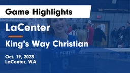 LaCenter  vs King's Way Christian  Game Highlights - Oct. 19, 2023