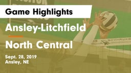 Ansley-Litchfield  vs North Central  Game Highlights - Sept. 28, 2019