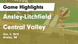 Ansley-Litchfield  vs Central Valley Game Highlights - Oct. 4, 2019
