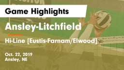 Ansley-Litchfield  vs Hi-Line [Eustis-Farnam/Elwood] Game Highlights - Oct. 22, 2019