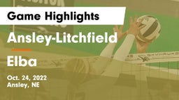 Ansley-Litchfield  vs Elba  Game Highlights - Oct. 24, 2022