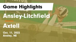 Ansley-Litchfield  vs Axtell  Game Highlights - Oct. 11, 2023