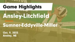 Ansley-Litchfield  vs Sumner-Eddyville-Miller  Game Highlights - Oct. 9, 2023