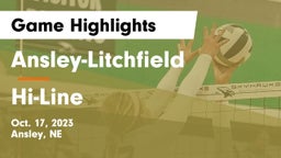 Ansley-Litchfield  vs Hi-Line Game Highlights - Oct. 17, 2023