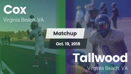 Matchup: Cox vs. Tallwood  2018