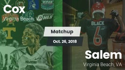 Matchup: Cox vs. Salem  2018