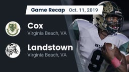 Recap: Cox  vs. Landstown  2019