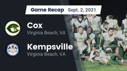 Recap: Cox  vs. Kempsville  2021