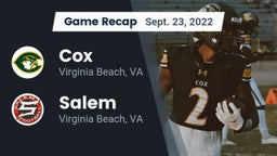 Recap: Cox  vs. Salem  2022