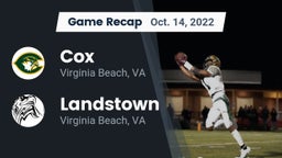 Recap: Cox  vs. Landstown  2022
