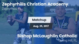 Matchup: Zephyrhills Christia vs. Bishop McLaughlin Catholic  2016