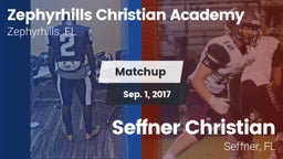 Matchup: Zephyrhills Christia vs. Seffner Christian  2016