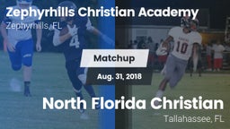 Matchup: Zephyrhills Christia vs. North Florida Christian  2018