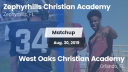 Matchup: Zephyrhills Christia vs. West Oaks Christian Academy 2019