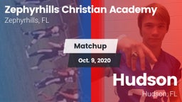 Matchup: Zephyrhills Christia vs. Hudson  2020