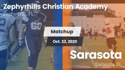 Matchup: Zephyrhills Christia vs. Sarasota  2020