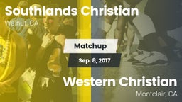 Matchup: Southlands Christian vs. Western Christian 2017