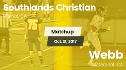 Matchup: Southlands Christian vs. Webb  2017
