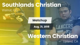 Matchup: Southlands Christian vs. Western Christian  2018