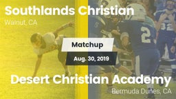 Matchup: Southlands Christian vs. Desert Christian Academy 2019