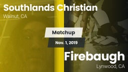 Matchup: Southlands Christian vs. Firebaugh  2019
