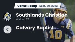 Recap: Southlands Christian  vs. Calvary Baptist 2022