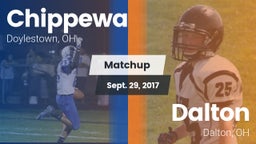 Matchup: Chippewa vs. Dalton  2017
