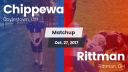 Matchup: Chippewa vs. Rittman  2017