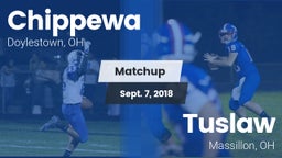 Matchup: Chippewa vs. Tuslaw  2018