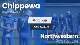 Matchup: Chippewa vs. Northwestern  2018