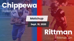 Matchup: Chippewa vs. Rittman  2020