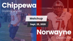 Matchup: Chippewa vs. Norwayne  2020