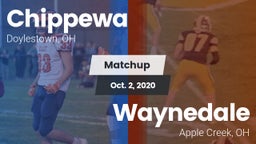 Matchup: Chippewa vs. Waynedale  2020