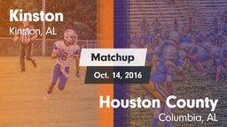 Matchup: Kinston vs. Houston County  2016