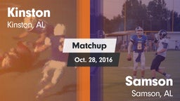 Matchup: Kinston vs. Samson  2016