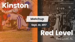 Matchup: Kinston vs. Red Level  2017