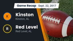 Recap: Kinston  vs. Red Level  2017