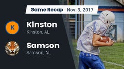 Recap: Kinston  vs. Samson  2017