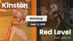 Matchup: Kinston vs. Red Level  2018