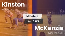 Matchup: Kinston vs. McKenzie  2018