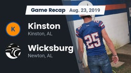 Recap: Kinston  vs. Wicksburg  2019