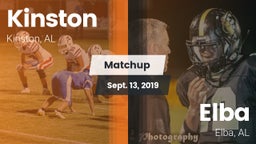 Matchup: Kinston vs. Elba  2019